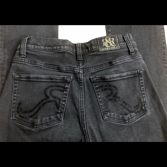 Rock&Republic Kendra Curvy Bootcut Jeans Size 8 - Picture 2 of 4
